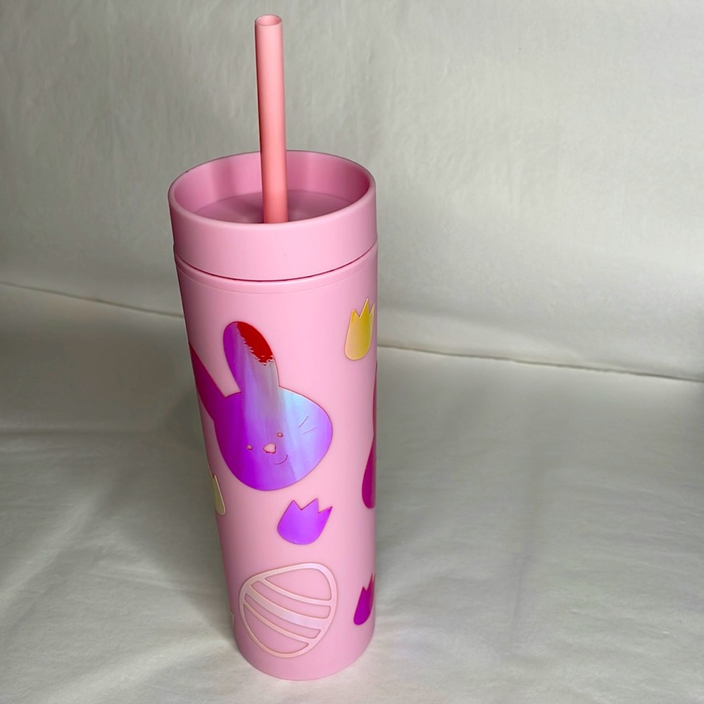 Strata‎ skinny tumbler Easter design 16oz bpa free handcrafted Easter bunny
